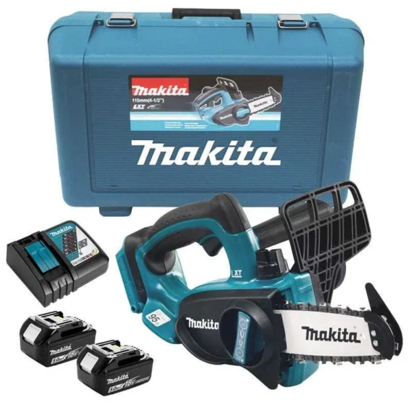 Elagueuse sur batterie MAKITA DUC122RTE 18 V 11,5 cm – Image 2