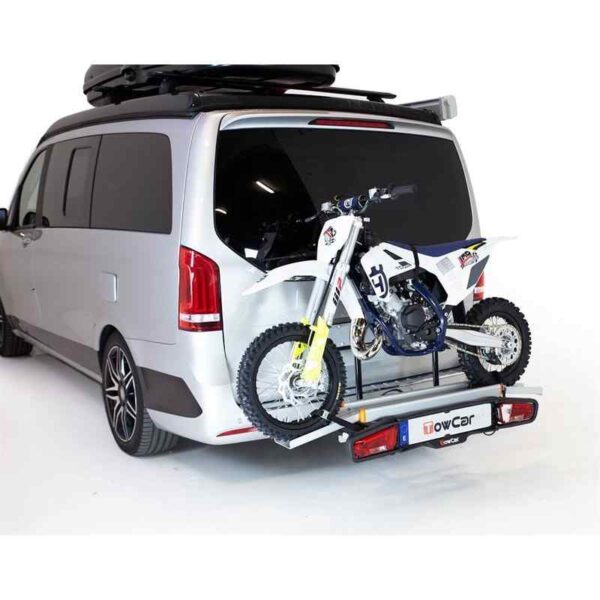 Porte moto Racing sur attelage charge max 75Kg – Image 2