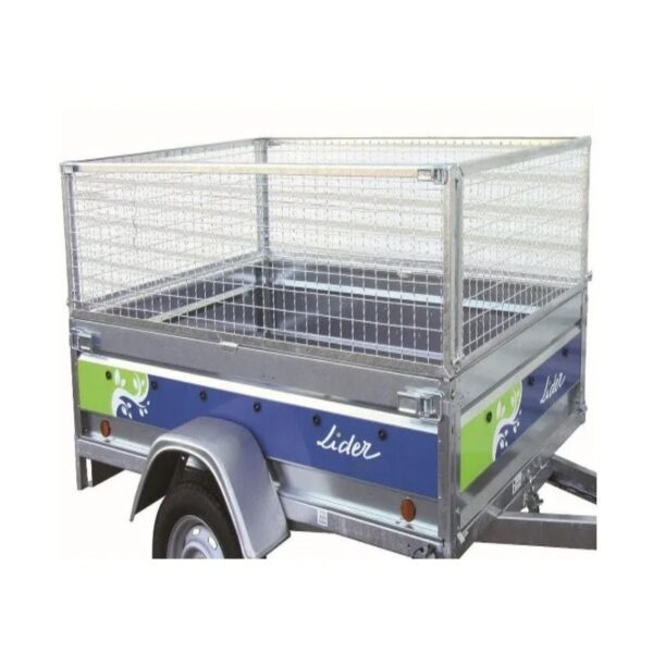 4 Rehausses Grillagées 36002 hauteur 60cm pour remorque Benne 39560 et Tolede 39550 - Lider