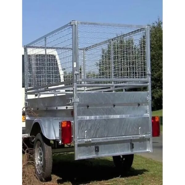 Rehausses Grillagées hauteur 60cm pour remorque Lider Robust 2m50